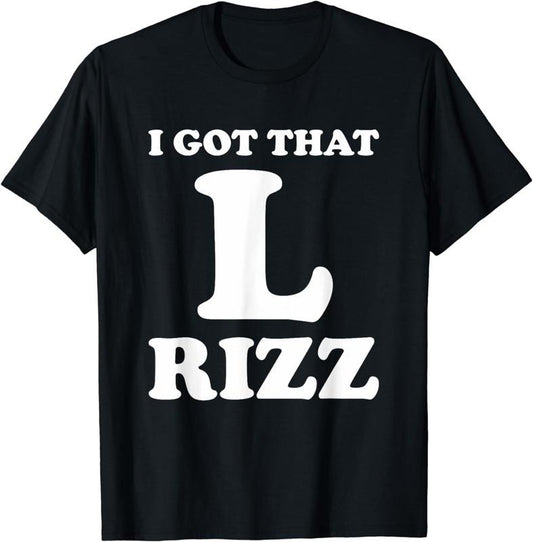 [100% Cotton] I Got That L Rizz Funny Rizzler Rizz God Rizz Meme T-Shirt Hoodie, Sweatshirt | WearSparks.com