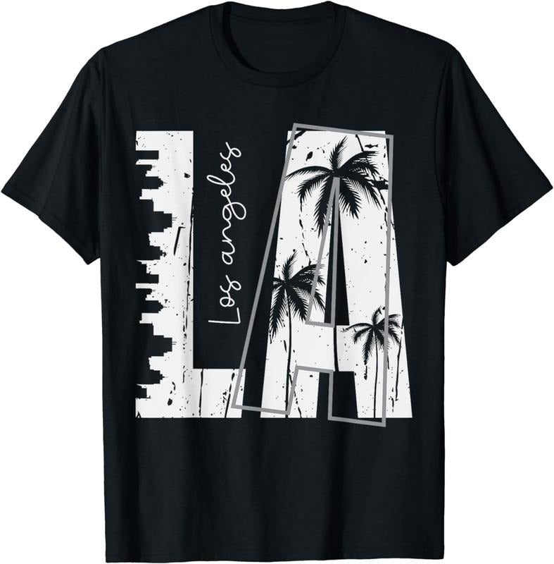 [100% Cotton] LA Los Angeles T-Shirt Hoodie, Sweatshirt | WearSparks.com