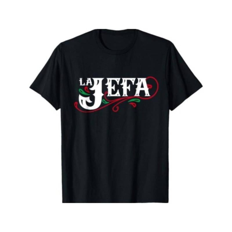 [100% Cotton] La Jefa The Boss in Spanish Funny Mexican Quote T-Shirt Hoodie, Sweatshirt | WearSparks.com