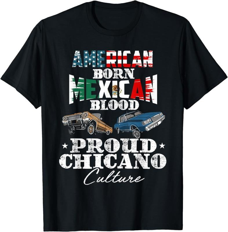 [100% Cotton] Lowrider Chicano Low Mexican American Latina Rider Cholo T-Shirt Hoodie, Sweatshirt | WearSparks.com