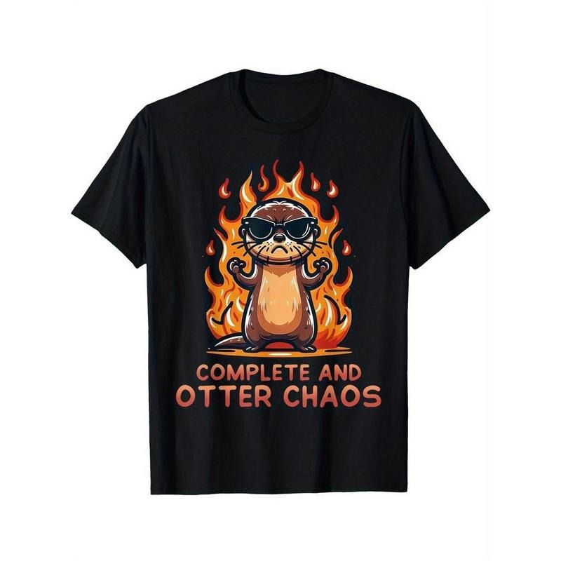 [100% Cotton] Men's 100% Cotton Graphic T-Shirt