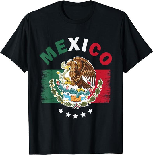 [100% Cotton] Mexican independence day Mexico Flag 16th September Mexico T-Shirt Hoodie, Sweatshirt | WearSparks.com