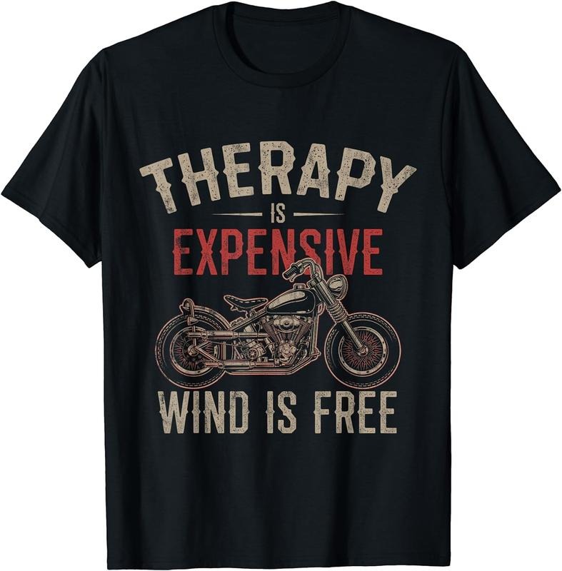 [100% Cotton] Motorcycle Therapy Funny T-Shirt Hoodie, Sweatshirt | WearSparks.com