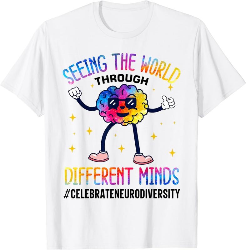 [100% Cotton] Neurodivergent Neurodiversity Neurodivergent Neurodiverse T-Shirt Hoodie, Sweatshirt | WearSparks.com