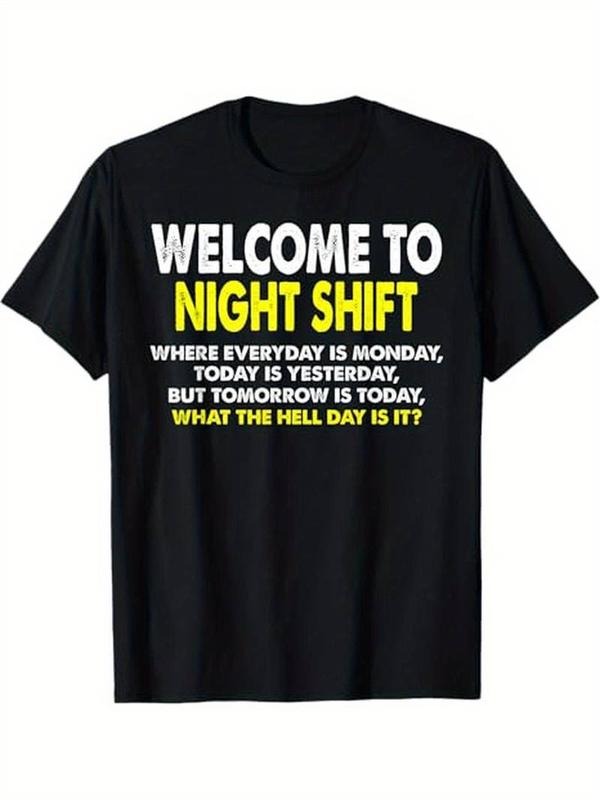 [100% Cotton] Night Shift Workers, Funny Midnight Shift T-Shirt, 100% Cotton Hoodie, Sweatshirt | WearSparks.com