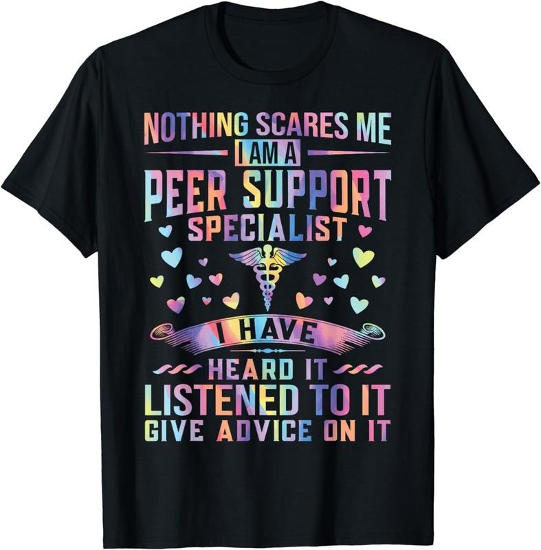 [100% Cotton] Peer Support Specialist PSS T-Shirt Hoodie, Sweatshirt | WearSparks.com