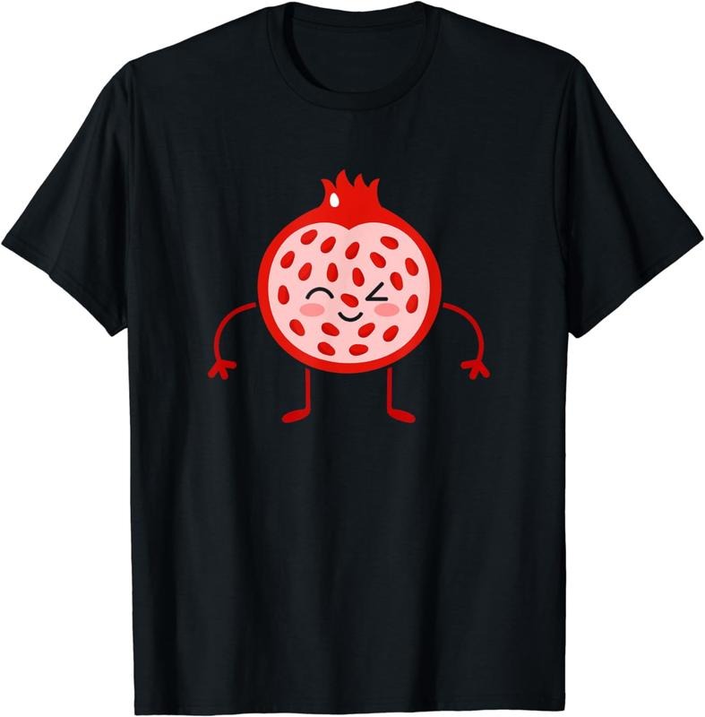 [100% Cotton] Pomegranate - Fruit Gift Sweet Pea Pomegranate Fruit Outfit T-Shirt Hoodie, Sweatshirt | WearSparks.com