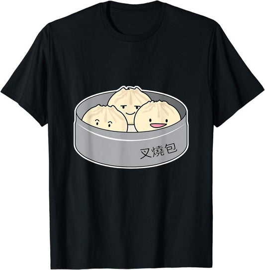 [100% Cotton] Pork Bun dim sum Chinese breakfast steamed bbq buns T-Shirts, Hoodie, Sweatshirt | WearSparks.com