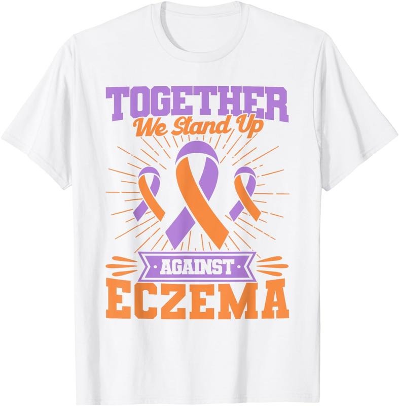 [100% Cotton] Together We Stand Up Against Eczema Awareness T-Shirt Hoodie, Sweatshirt | WearSparks.com