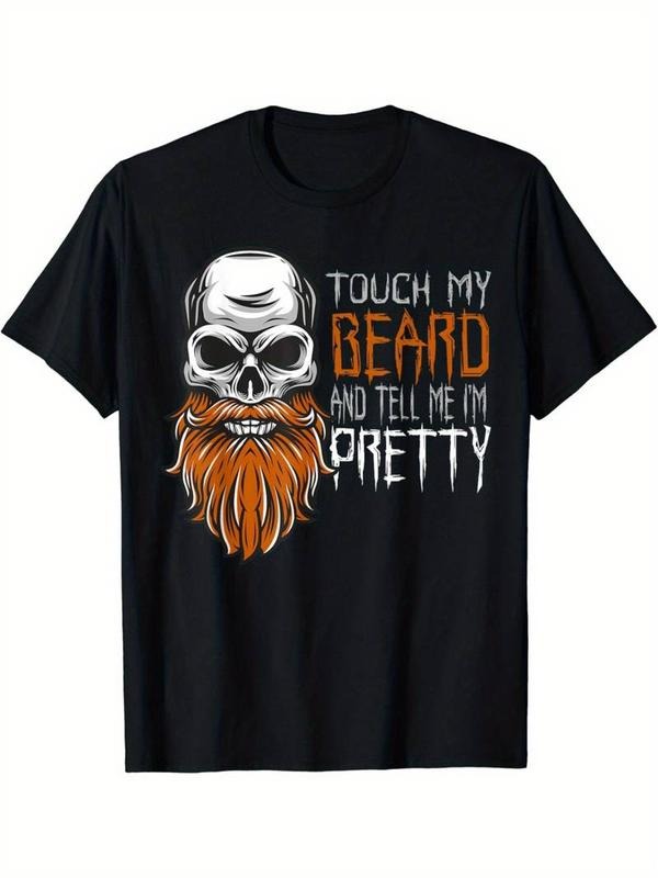 [100% Cotton] Touch My Beard And Tell Me That I Am an Interesting Halloween T-Shirt. Hoodie, Sweatshirt | WearSparks.com