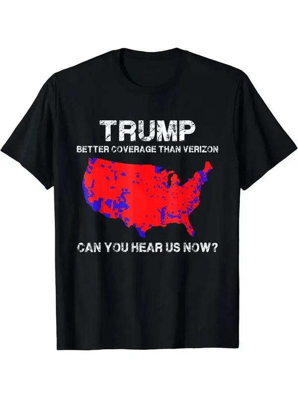 [100% Cotton] Trump Better Coverage Than Verizon Political Gift Unisex T-Shirt Hoodie, Sweatshirt | WearSparks.com