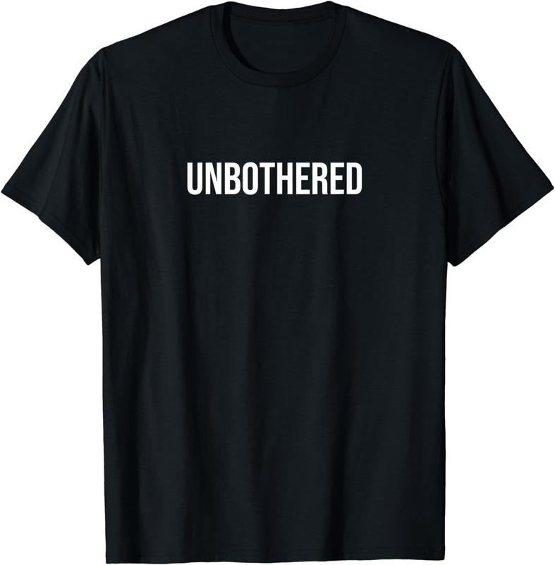 [100% Cotton] Unbothered T-Shirt Hoodie, Sweatshirt | WearSparks.com