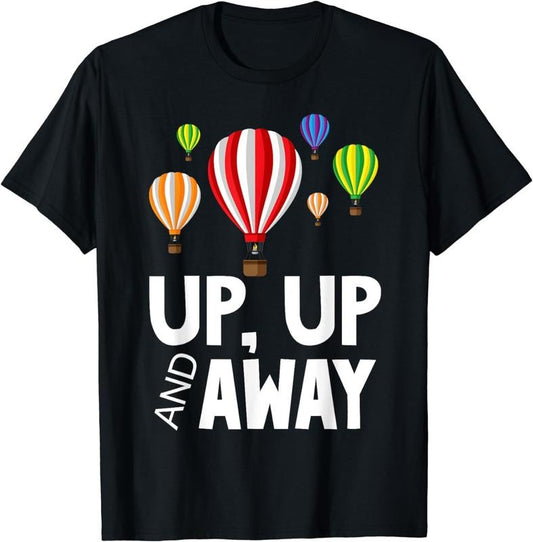[100% Cotton] Up Up And Away Hot Air Balloon Festival T-Shirt Hoodie, Sweatshirt | WearSparks.com