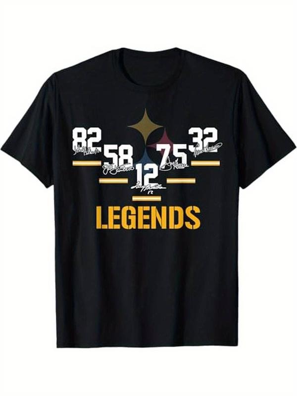 [100% Cotton] Vintage Pittsburgh Legends Signature Tee