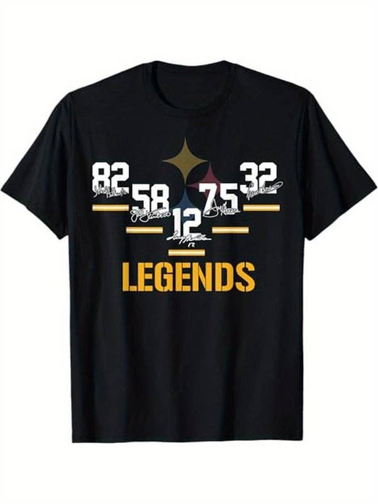 [100% Cotton] Vintage Pittsburgh Legends Signature Tee