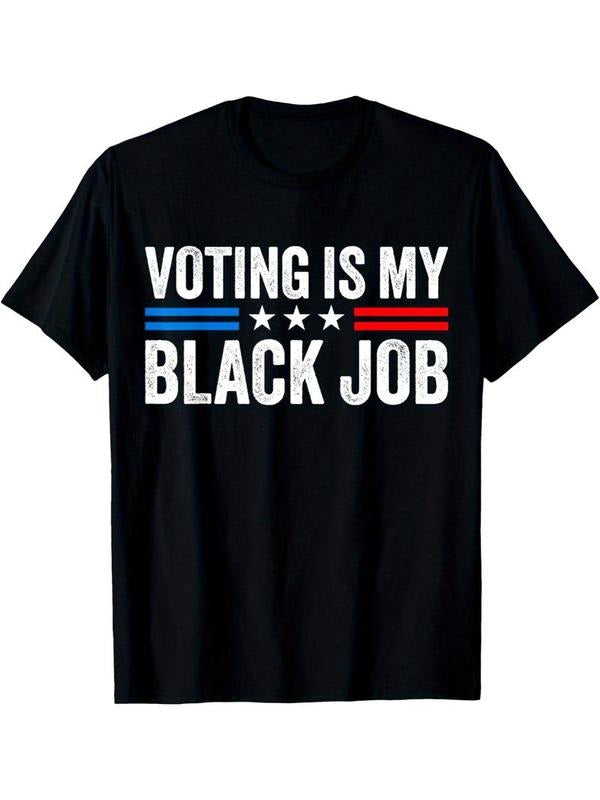 [100% Cotton] Voting Is My Black Job Election 2024 T-Shirt Hoodie, Sweatshirt | WearSparks.com
