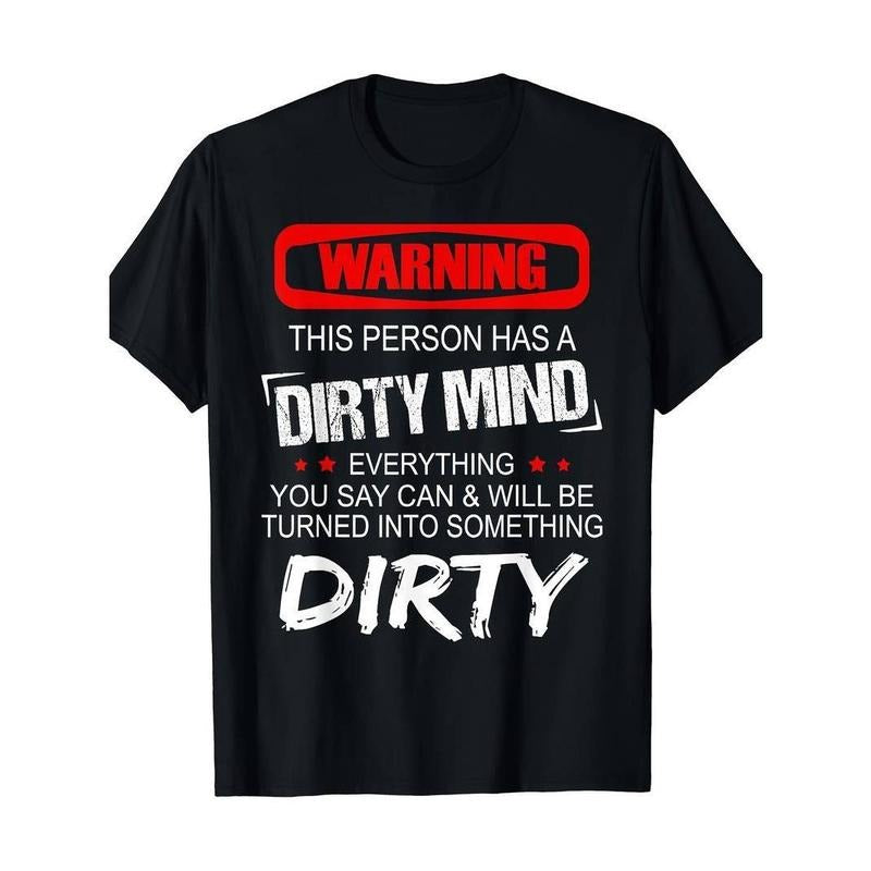 [100% Cotton] Warning Short Sleeve Man's T-Shirt Hoodie, Sweatshirt | WearSparks.com