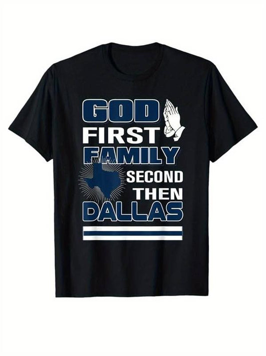 [100% Cotton] Western Cowboy Print Cotton Top - T-Shirts, Casual Short Sleeve Crew Neck Tee for Outdoor Enthusiasts...