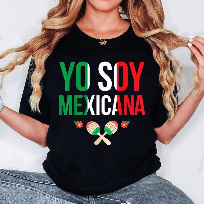 [100% Cotton] Yo soy mexicana mexican t shirt Hoodie, Sweatshirt | WearSparks.com