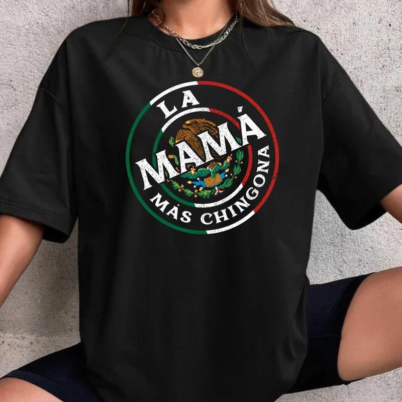 [100% Cotton] la mamá más Tshirt Hoodie, Sweatshirt | WearSparks.com