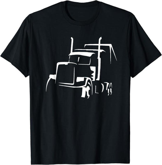 [100% Cotton]18 Wheeler Semi Truck Shirt for Truck Drivers Who Love OTR T-Shirt Hoodie, Sweatshirt | WearSparks.com