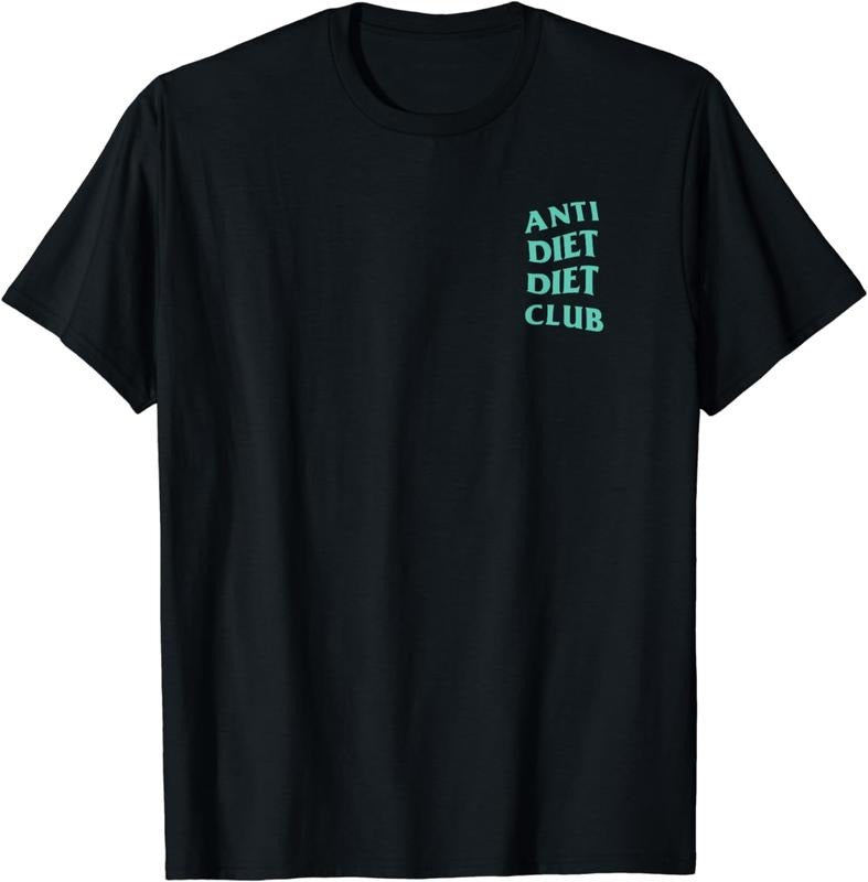 [100% Cotton]Anti Diet Diet Club Mint Logo (Front + Back Design) T-Shirt Hoodie, Sweatshirt | WearSparks.com