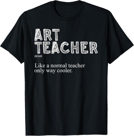 100% Cotton Art Teacher Design For Men Women Art Teacher Appreciation T-Shirt Hoodie, Sweatshirt | WearSparks.com