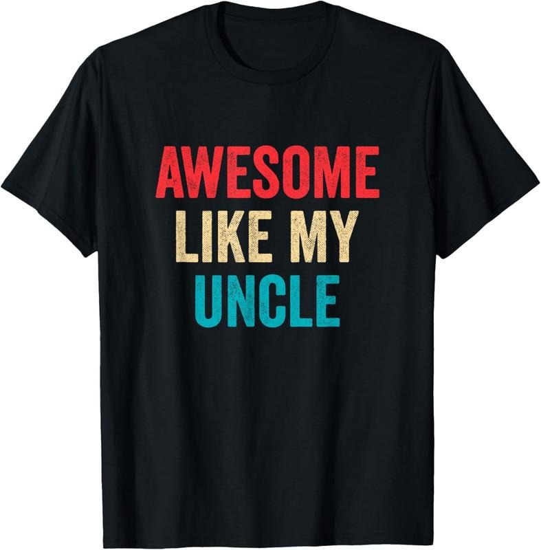 100% Cotton Awesome Like My Uncle - Funny Niece Nephew T-Shirt Hoodie, Sweatshirt | WearSparks.com