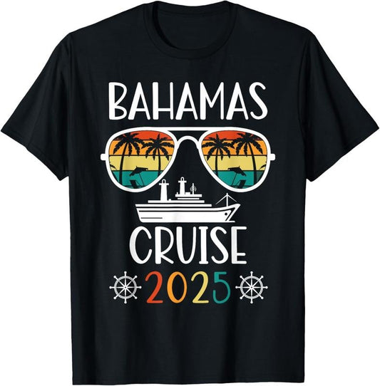 100% Cotton Bahamas Cruise 2025 Vacation Trip Matching Family Group T-Shirt Hoodie, Sweatshirt | WearSparks.com