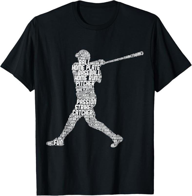 100% Cotton Baseball Player Batter Youth  Boys Men T-Shirt Hoodie, Sweatshirt | WearSparks.com