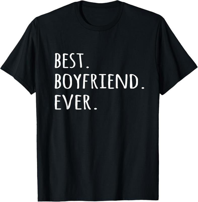 100% Cotton Best Boyfriend Ever T-shirt romantic tshirt tee for him T-Shirt Hoodie, Sweatshirt | WearSparks.com