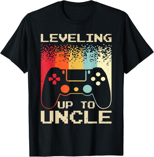 100% Cotton Best New Uncle For Men Boys Soon To Be Uncle Nephew Gamer T-Shirt Hoodie, Sweatshirt | WearSparks.com