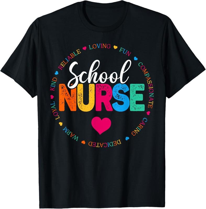 100% Cotton Best School Nurse Ever Appreciation Gift Nursing School T-Shirt Hoodie, Sweatshirt | WearSparks.com
