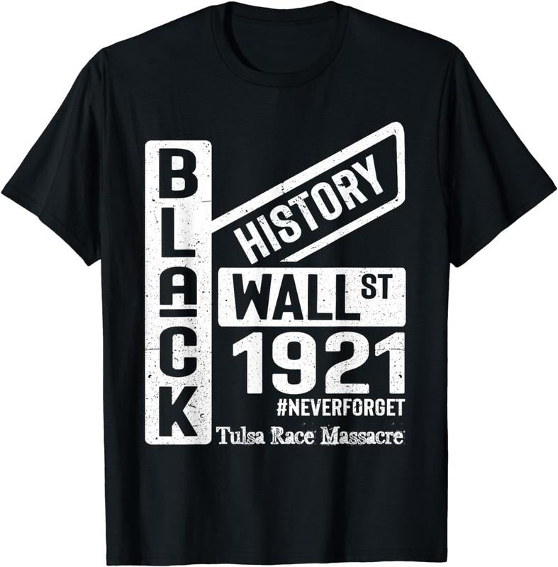 [100% Cotton]Black Wall Street Black Wealth Tulsa 1921 Race Massacre T-Shirt Hoodie, Sweatshirt | WearSparks.com