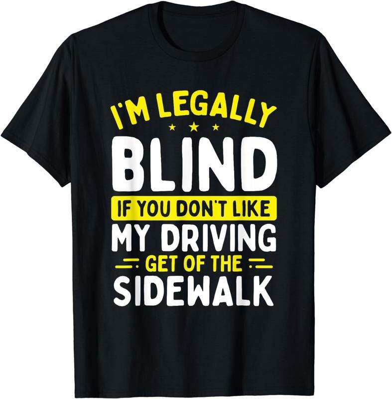 [100% Cotton]Blindness Driving Low Vision Funny Blind Spot Survivor T-Shirt Hoodie, Sweatshirt | WearSparks.com