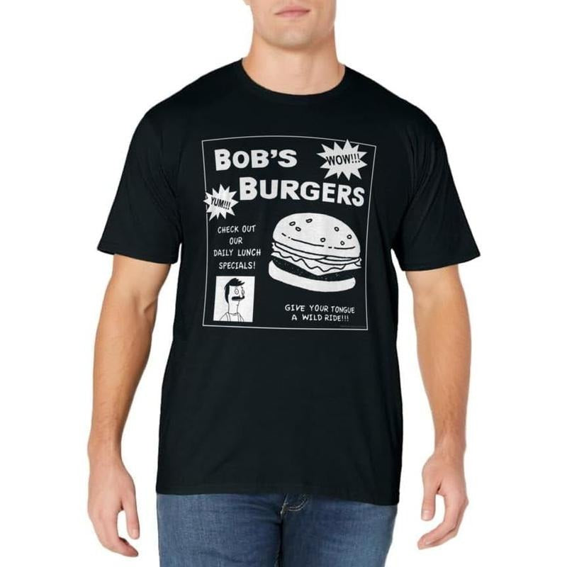 [100% Cotton]Bob's Burgers Lunch Special Flyer T-Shirt Hoodie, Sweatshirt | WearSparks.com
