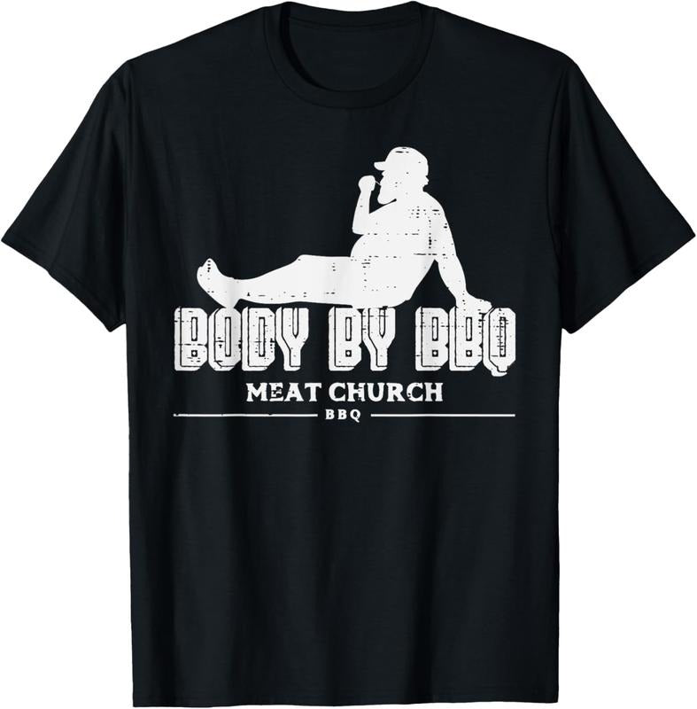 100% Cotton Body By Bbq Funny Barbecue Grill Meat Lover Men Women  T-Shirt Hoodie, Sweatshirt | WearSparks.com