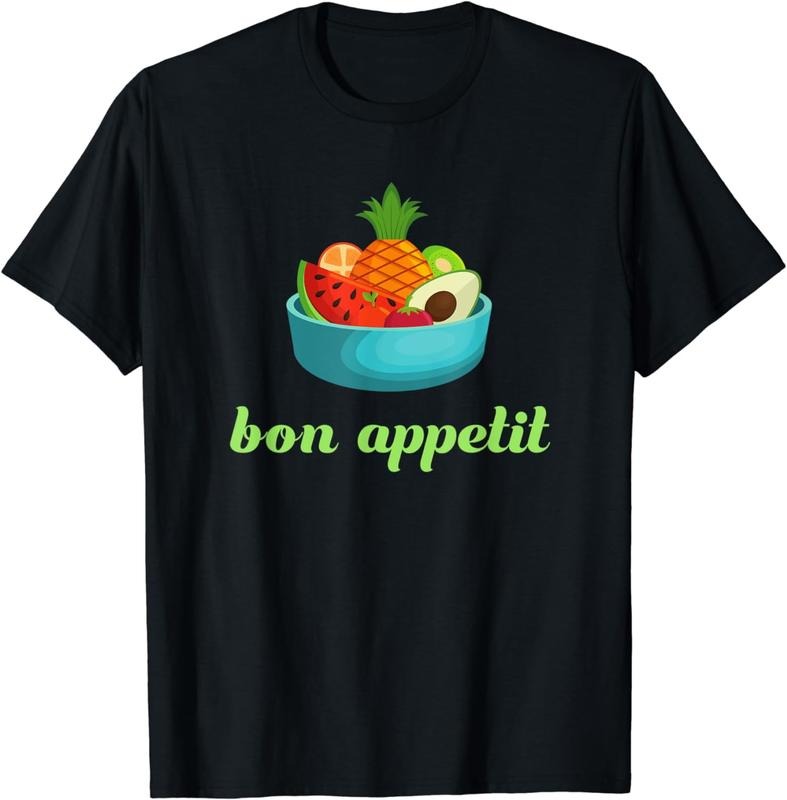 [100% Cotton]Bon Appetit Fruit T-Shirt Men Women Youth Hoodie, Sweatshirt | WearSparks.com