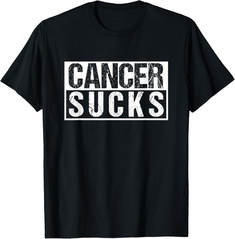 100% Cotton Cancer Sucks For A Cancer Survivor Gift T-Shirt Hoodie, Sweatshirt | WearSparks.com