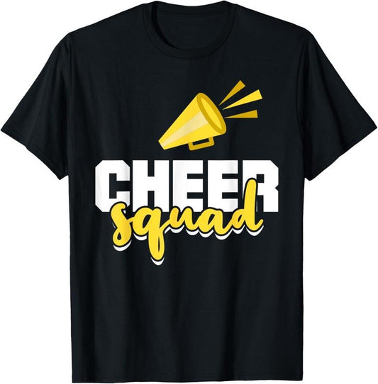 100% Cotton Cheer Squad Cheerleading Funny Cheerleader T-Shirt Hoodie, Sweatshirt | WearSparks.com