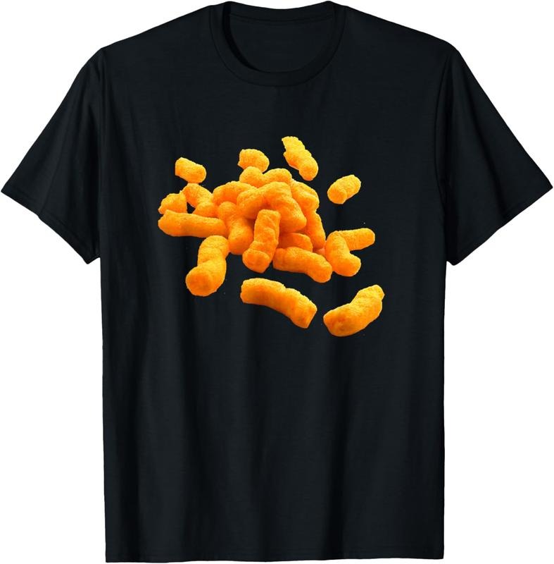 100% Cotton Cheese Puffs T-Shirt Hoodie, Sweatshirt | WearSparks.com