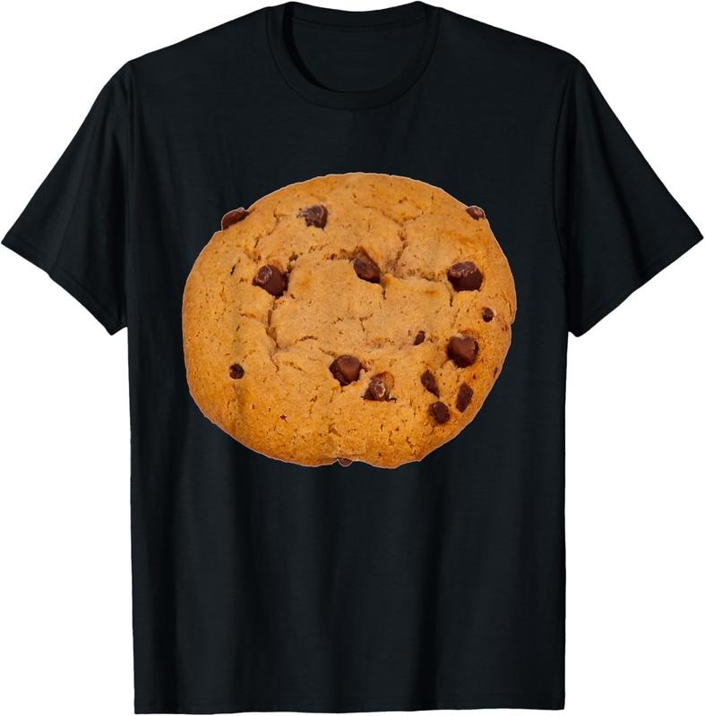 100% Cotton Chocolate Chip Cookie T-Shirt Hoodie, Sweatshirt | WearSparks.com