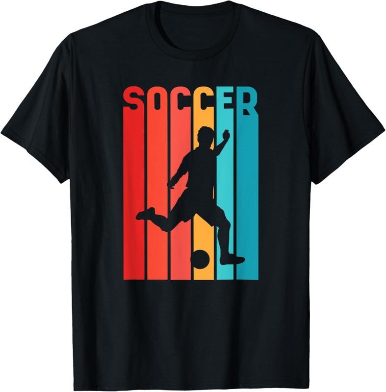 100% Cotton Colourful Soccer Player T-Shirt Hoodie, Sweatshirt | WearSparks.com