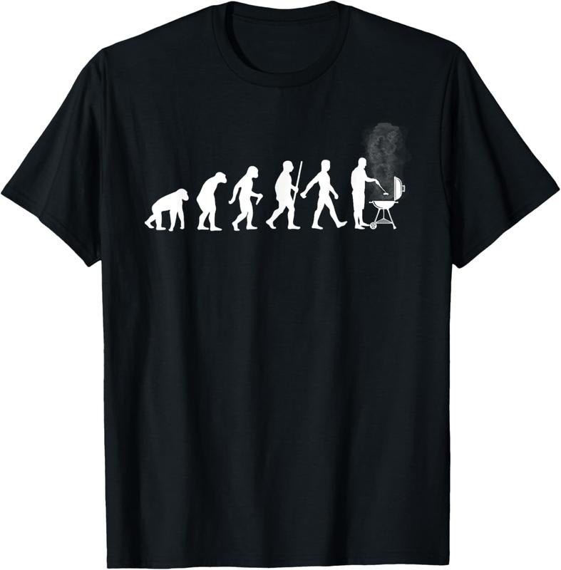 100% Cotton Cool BBQ Grilling Design For Men Women Barbecue Meat Smoker T-Shirt Hoodie, Sweatshirt | WearSparks.com