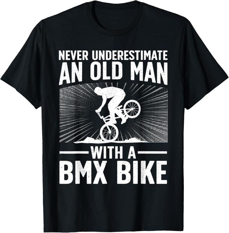 100% Cotton Cool BMX Bike Design For Grandpa Men BMX Bike Rider Lover T-Shirt Hoodie, Sweatshirt | WearSparks.com