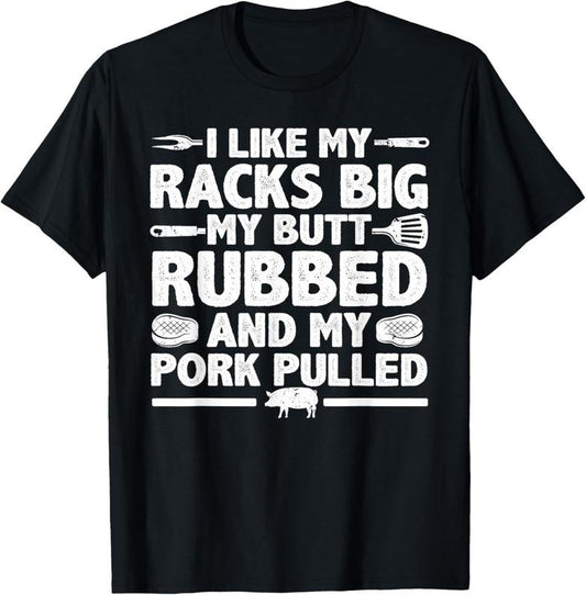 100% Cotton Cool Grilling For Men Women Pork Rub Smoking BBQ Meat Smoker T-Shirt Hoodie, Sweatshirt | WearSparks.com