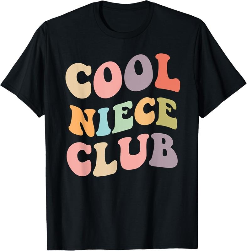 100% Cotton Cool Niece Club- Family Matching graphics T-Shirt Hoodie, Sweatshirt | WearSparks.com