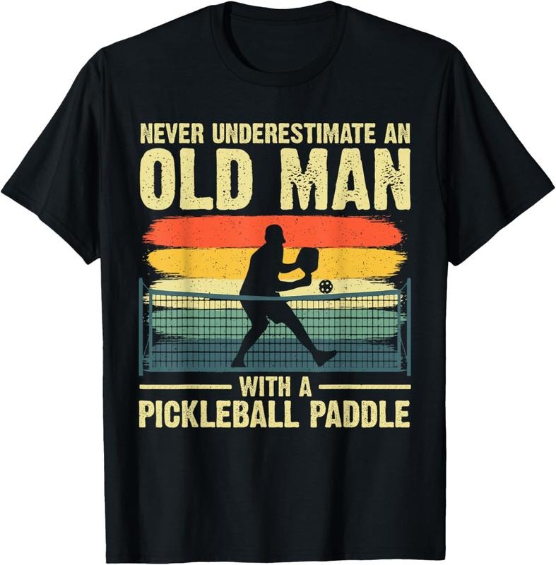 100% Cotton Cool Pickleball Design For Men Grandpa Pickleball Player T-Shirt Hoodie, Sweatshirt | WearSparks.com