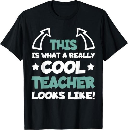 100% Cotton Cool Teacher Funny Saying Teaching Student Men Women T-Shirt Hoodie, Sweatshirt | WearSparks.com