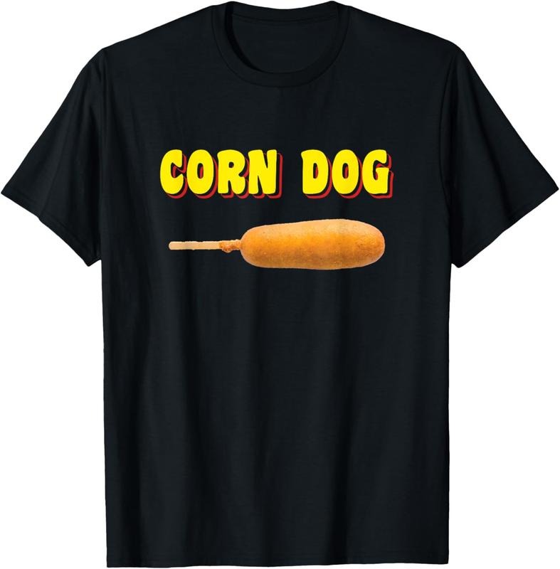 100% Cotton Corn Dog T-Shirt, Carnival Style Hoodie, Sweatshirt | WearSparks.com